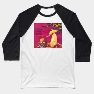 Tropical Queen crate label, circa 1888 - 1899 Baseball T-Shirt